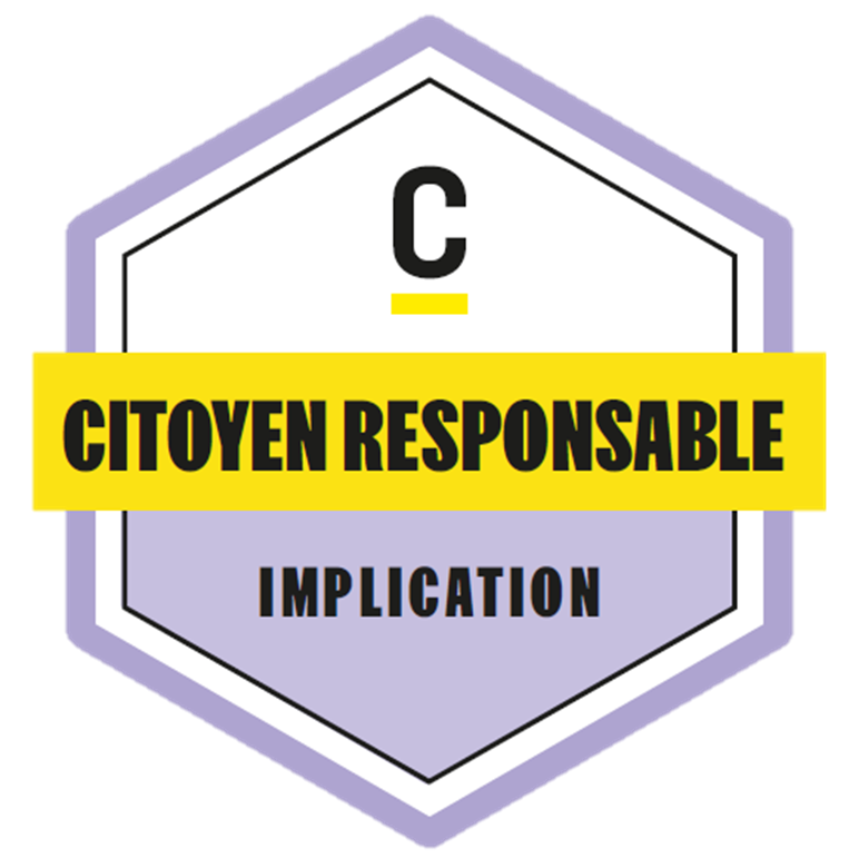 Badge Citoyen Responsable
